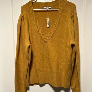 NEW Madewell Sweater in Mustard